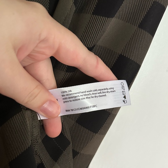 Eileen Fisher 100% Silk Tunic XS - Picture 5 of 7